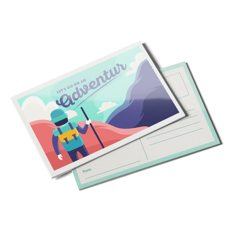 postcards 10pt aq from Sinalite