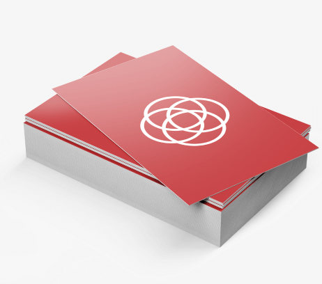 business cards 18pt matte lamination from Sinalite