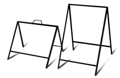 a frame stands from Sinalite