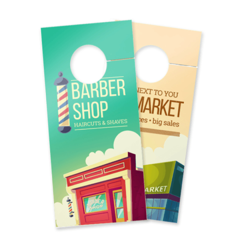 doorhangers 14pt matteaq from Sinalite