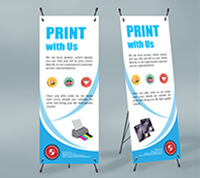 x frame banners from Sinalite